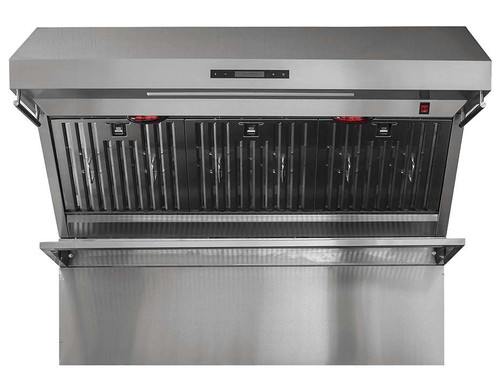FRHWM502948 Forno 48" Pro Style Wall Mount Hood - 1200 CFM - Stainless Steel