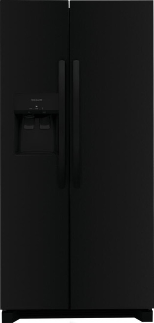 FRSS2323AB Frigidaire 33" Side By Side 22.2 Cu. Ft. Refrigerator - Black