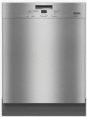 G4948SCSS Miele 24" Pre-Finished Full Size Dishwasher with Visible Control Panel and 5 Programs - Stainless Steel