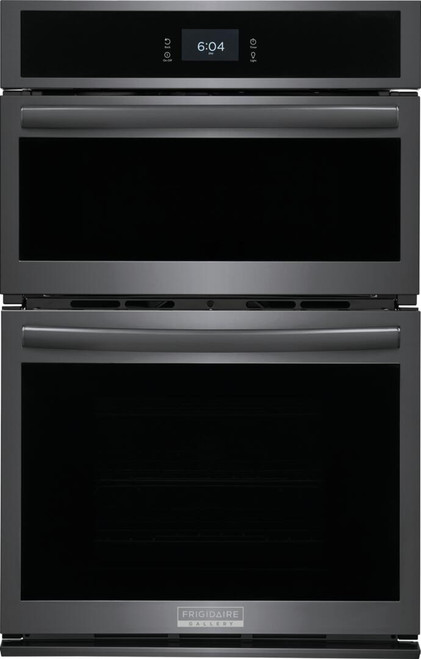 GCWM3067AD Frigidaire Gallery 30" Microwave Combination Wall Oven - SmudgeProof Black Stainless Steel