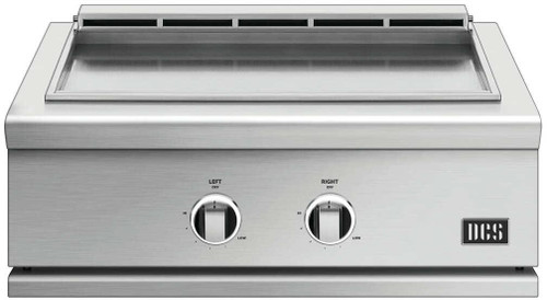 GDE130N DCS 30" Series 9 Griddle - Natural Gas - Stainless Steel
