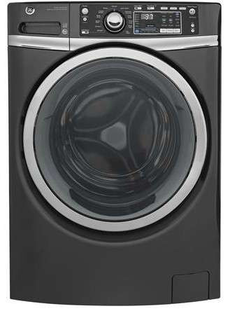 GFW480SPKDG GE 28" 4.9 DOE Cu. Ft. Capacity Front Load Washer with Precision Dispense and Steam Assist - Diamond Gray - CLEARANCE