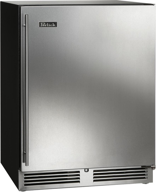 HA24FB41R Perlick 24" ADA Compliant Series Undercounter Freezer with Stainless Steel Solid Door - Right Hinge