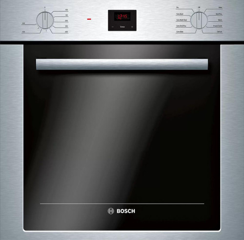 HBE5453UC Bosch 24" 500 Series 2.8 cu ft Single Electric Wall Oven - Stainless Steel