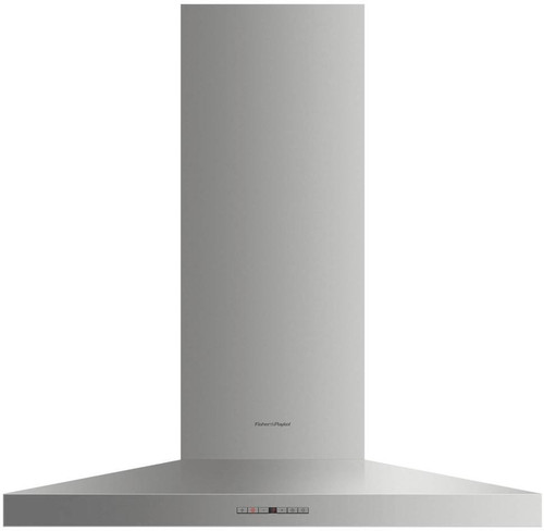 HC36PHTX1N Fisher & Paykel 36" Pyramid Wall Mounted Chimney Hood with 600 CFM Blower - Stainless Steel