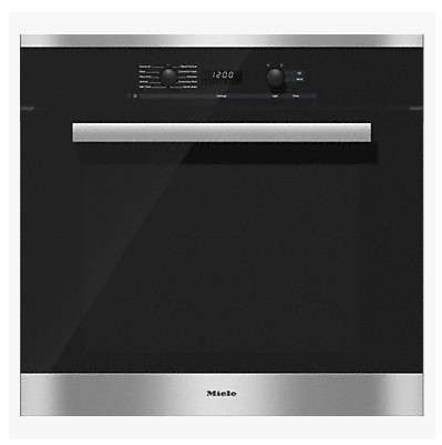 H6281BPCTS Miele 30" Convection Oven with DirectSelect Controls and CleanGlass Door - Clean Touch Steel