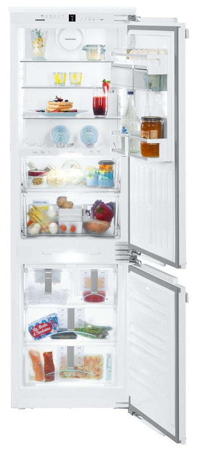 HCB1060 Liebherr 24" Integrated Refrigerator with Freezer and Frost Free Defrost - Custom Panel