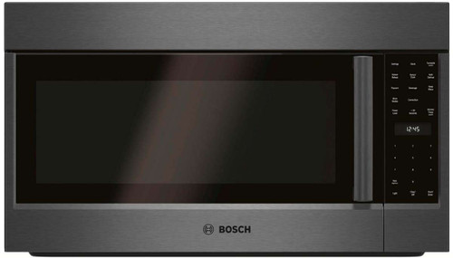 HMV8044U Bosch 800 Series 30" Over the Range Convection Microwave 385 CFM - Black Stainless Steel