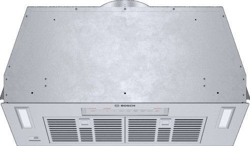 HUI80553UC Bosch 30" S800 Series Cabinet Depth Custom Insert Hood with Home Connect - 600 CFM - Stainless Steel