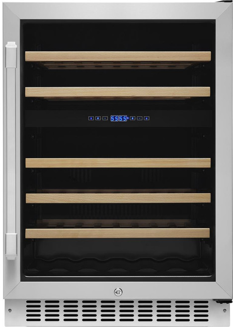 HWC242R Dacor 24" Professional Dual Zone Right Hinge Wine Cellar with EasyGlide Racks and Dynamicclimate Mode - Stainless Steel