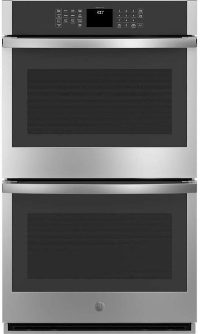 JTD3000SNSS GE 30" Electric Built-In Double Wall Oven with Never Scrub Heavy Duty Racks and Self Clean - Stainless Steel