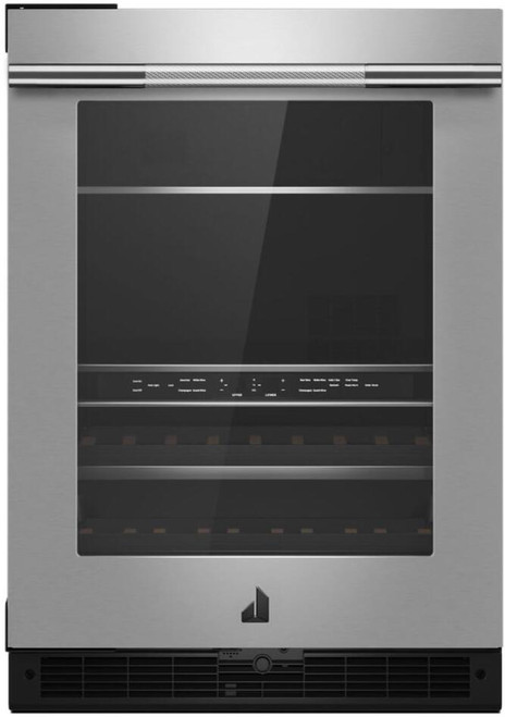 JUBFL242HL JennAir RISE 24" Undercounter Beverage Center - Left Hinge - Stainless Steel