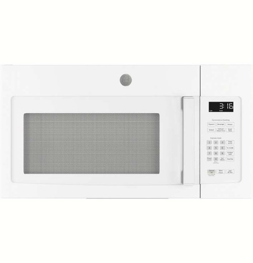 JVM3162DJWW GE 30" 1.6 cu. ft. Over the Range Microwave with 300 CFM Venting System - White