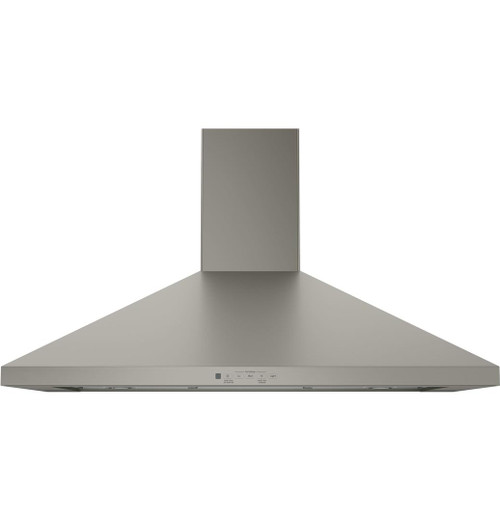 JVW5361EJES GE 36" Wall Mount Chimney Hood with 350 CFM Venting System - Slate