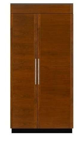 JS42NXFXDE JennAir 42" Built In Side by Side Refrigerator - Custom Panel