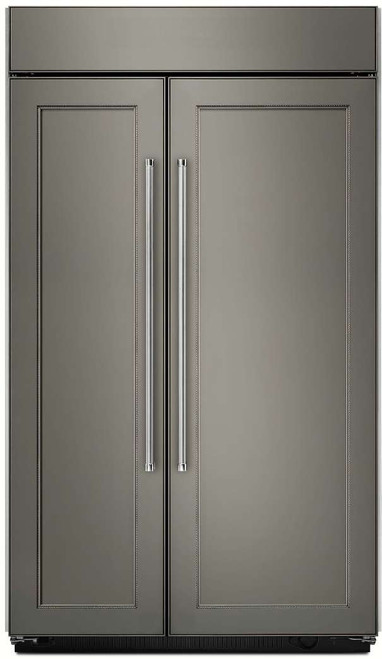 KBSN602EPA KitchenAid 25.5 cu. ft. 42" Width Built-In Side by Side Refrigerator with ExtendFresh Plus - Custom Panel