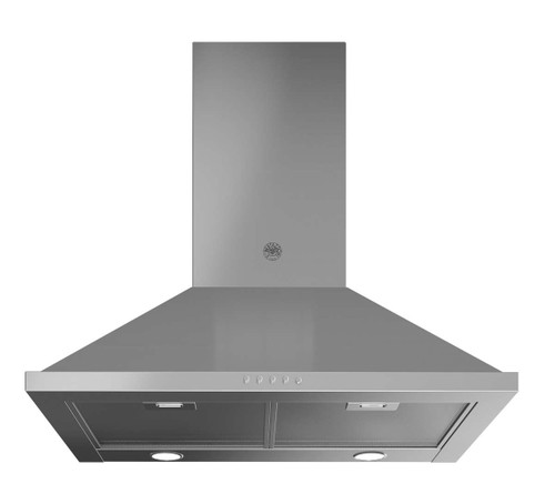 KCH30XV Bertazzoni 30" Wall Mount Chimney Hood - 600CFM - Stainless Steel