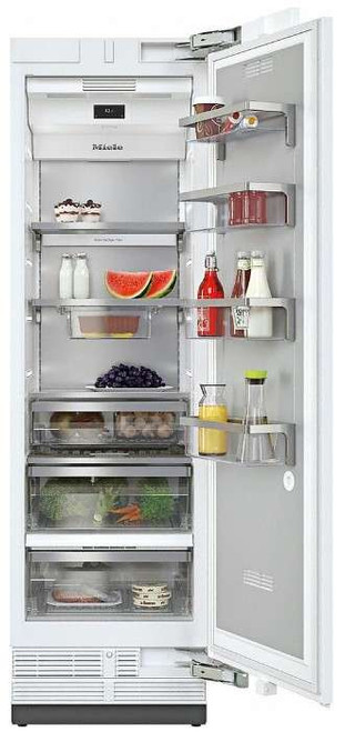 K2601VI Miele 24" MasterCool II Series Smart Built In Counter Depth Refrigerator Column - Right Hinge - Stainless Steel