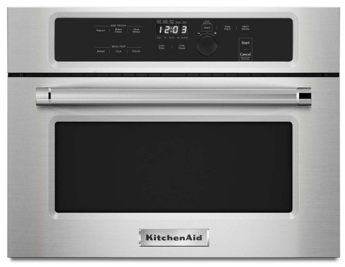 KMBS104ESS KitchenAid 24" Built In Microwave Oven with 1000 Watt Cooking - Stainless Steel