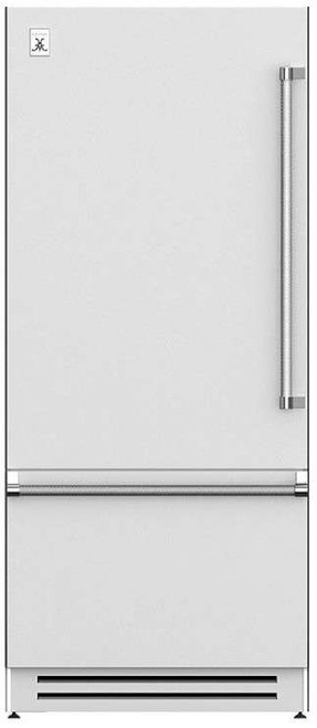 KRBL36OV Hestan 36" KRB Series Counter Depth Built In Bottom Mount Refrigerator- Left Hinge - Custom Panel