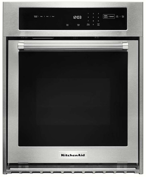 KOSC504ESS KitchenAid 3.1 Cu. Ft. 24" Single Wall Oven with True Convection - Stainless Steel
