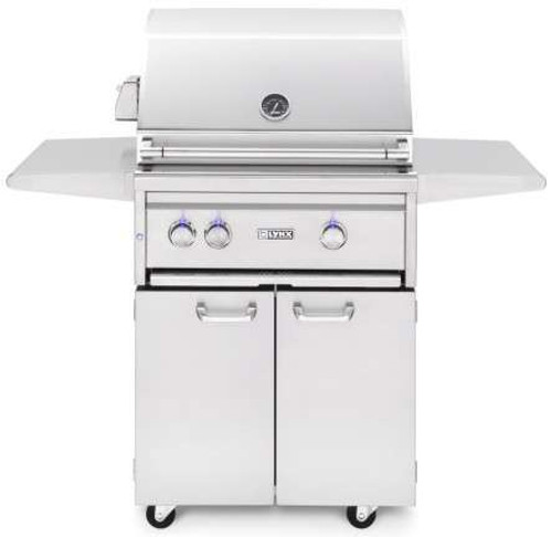 L27TRFLP - Lynx 27" Freestanding Professional Outdoor Grill with 1 Trident Burner and Rotisserie - Liquid Propane