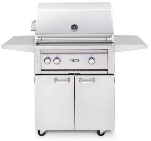 L30TRFNG - Lynx 30" Freestanding Professional Outdoor Grill with 1 Trident Burner and Rotisserie - Natural Gas