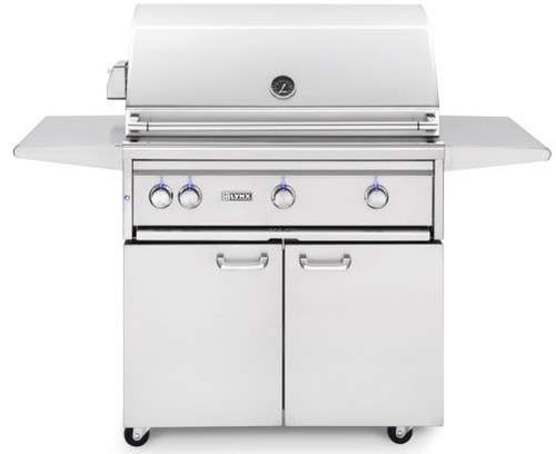 L36TRFLP - Lynx 36" Freestanding Outdoor Professional Grill with 1 Trident Burner and Rotisserie- Liquid Propane