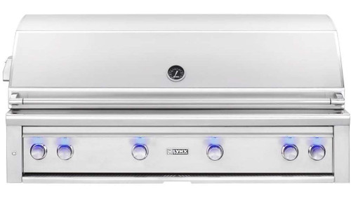 L54TRLP - Lynx 54" Built-In Professional Outdoor Grill with 1 Trident Burner and Rotisserie - Liquid Propane