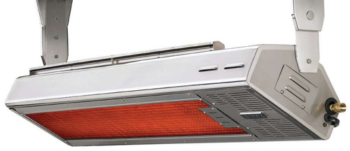LHEM48NG Lynx Eave Mount Patio Heater - Natural Gas - Stainless Steel