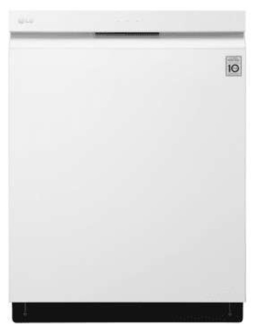 LDP6797WW LG 24" Fully Integrated Top Control QuadWash Dishwasher with 9 Wash cycles and SmartThinQ - White