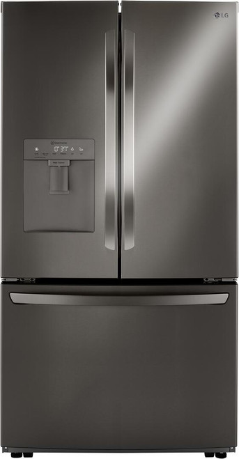 LRFWS2906D LG 36" 29 cu.ft. 3 Door French Door Refrigerator - PrintProof Black Stainless Steel