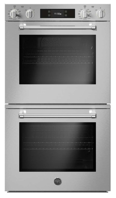 MAST30FDEXT Bertazzoni Master Series 30" Double Convection Oven Self Clean with Assistant - Stainless Steel