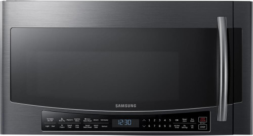 MC17J8000CG Samsung 30" 1.7 cu. ft. Over-The-Range Convection Microwave with 950 Watts 10 Power Levels - Finger Print Resistant Black Stainless Steel