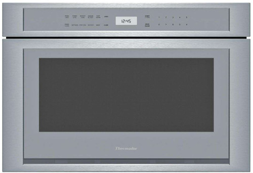 MD24WS Thermador 24" Professional Series Masterpiece Micro Drawer Microwave with 10 Cooking Modes and Special Sensor Mode - Stainless Steel