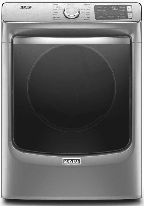 MGD8630HC Maytag 27" 7.3 cu. ft. Gas Dryer with Steam-Enhanced Dryer and Giant Capacity - Chrome Shadow