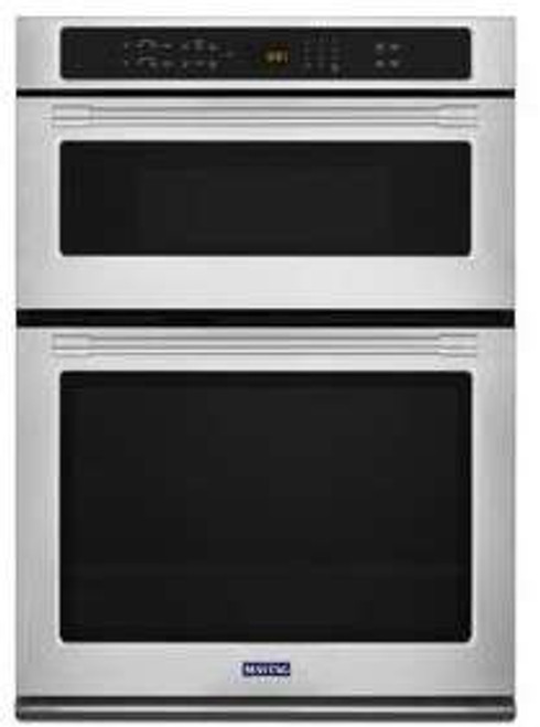MMW9730FZ Maytag 30" Combination Microwave Wall Oven with True Convection and Power Preheat - Fingerprint Resistant Stainless Steel