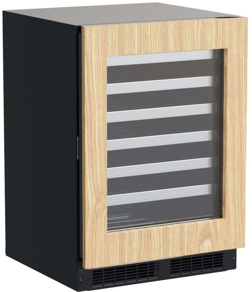 MPWC424IG31A Marvel Professional 24" Single Zone Wine Refrigerator Glass Door - Custom Panel