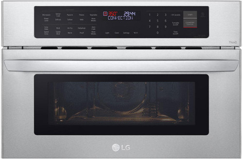 MZBZ1715S LG 30" Built-In Speed Oven and Microwave with Convection and AirFry - Stainless Steel