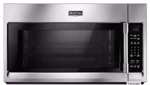 MMV4206FZ Maytag Over the Range Microwave with Interior Cooking Rack - Fingerprint Resistant - Stainless Steel