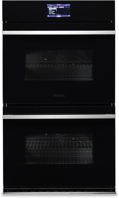 MVDOE630BG Viking 30" Virtuoso Professional 6 Series Double Thermal Convection Oven - Black Glass