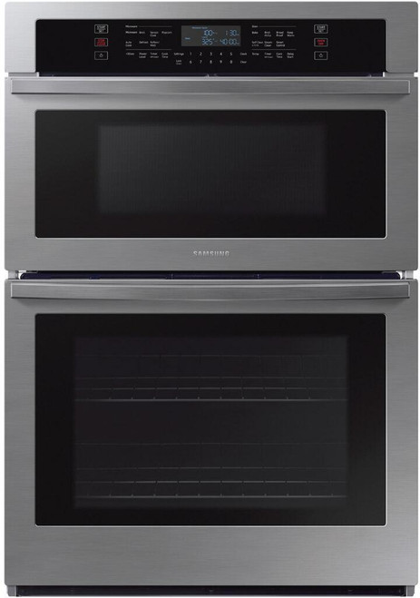 NQ70T5511DS Samsung 30" 1.9/5.1 cu. ft.Microwave Combination Wall Oven with WiFi and Digital Touch Controls - Stainless Steel