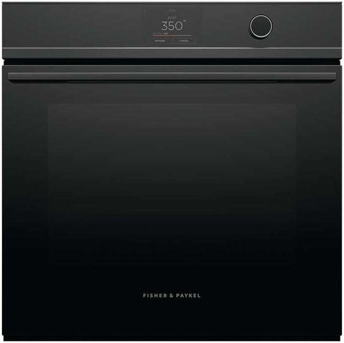 OB24SDPTDB1 Fisher & Paykel 24" Series 9 Minimal Built-in Oven with Dial and 16 Functions - Black