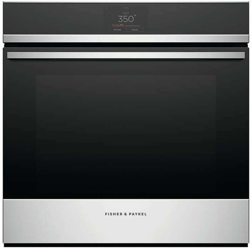 OB24SDPTX1 Fisher & Paykel 24" Series 9 Contemporary Built-in Oven with 16 Functions and Self Cleaning - Stainless Steel