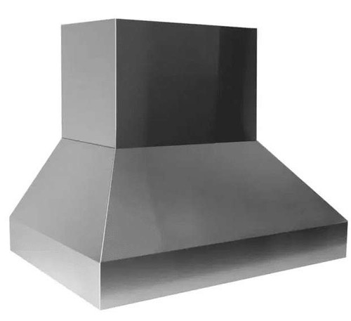 P32487RC Trade-Wind 48" P3200 Series Pyramid Style Wall Mount Ducted Hood - 780 CFM - Remote Control - Stainless Steel