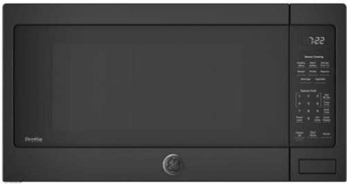 PES7227DLBB GE Profile 24" 2.2 cu. ft. Countertop Microwave with Control Lockout and Sensor Cook - Black