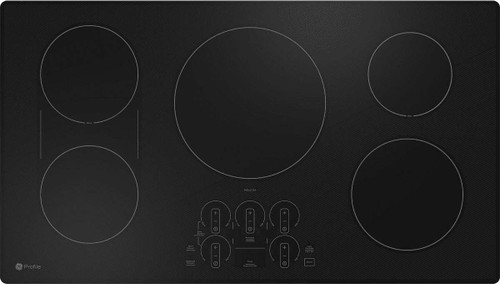 PHP9036DTBB GE Profile 36" ADA Compliant Wifi Enabled Induction Cooktop with Touch Control and 5 Cooking Elements - Black