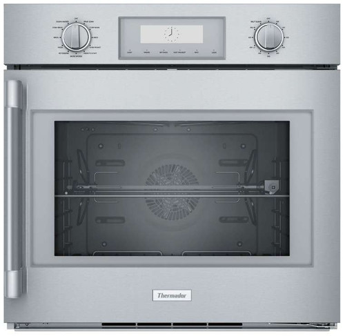 POD301RW Thermador 30" Professional Single Built- In Oven - Right Hinge - Stainless Steel with Professional Series Handle