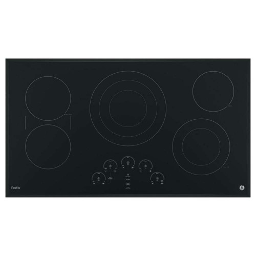 PP9036DJBB GE Profile Series 36" Built-In Touch Control Cooktop with Glide Touch Controls - Black