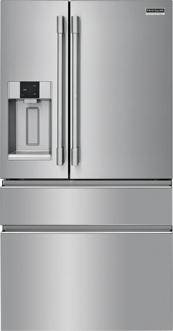 PRMC2285AF Frigidaire Professional 36" 21.8 Cu. Ft. Counter Depth 4 Door French Door Refrigerator - Smudge Proof Resistant Stainless Steel